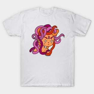 Lesbian Pride Medusa T-Shirt